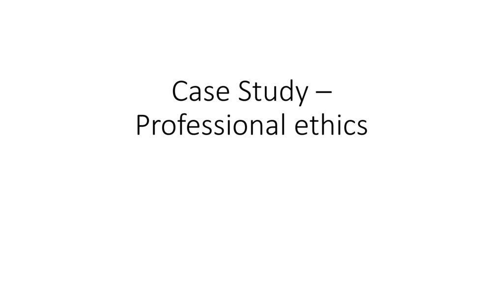 challenger case study professional ethics ppt