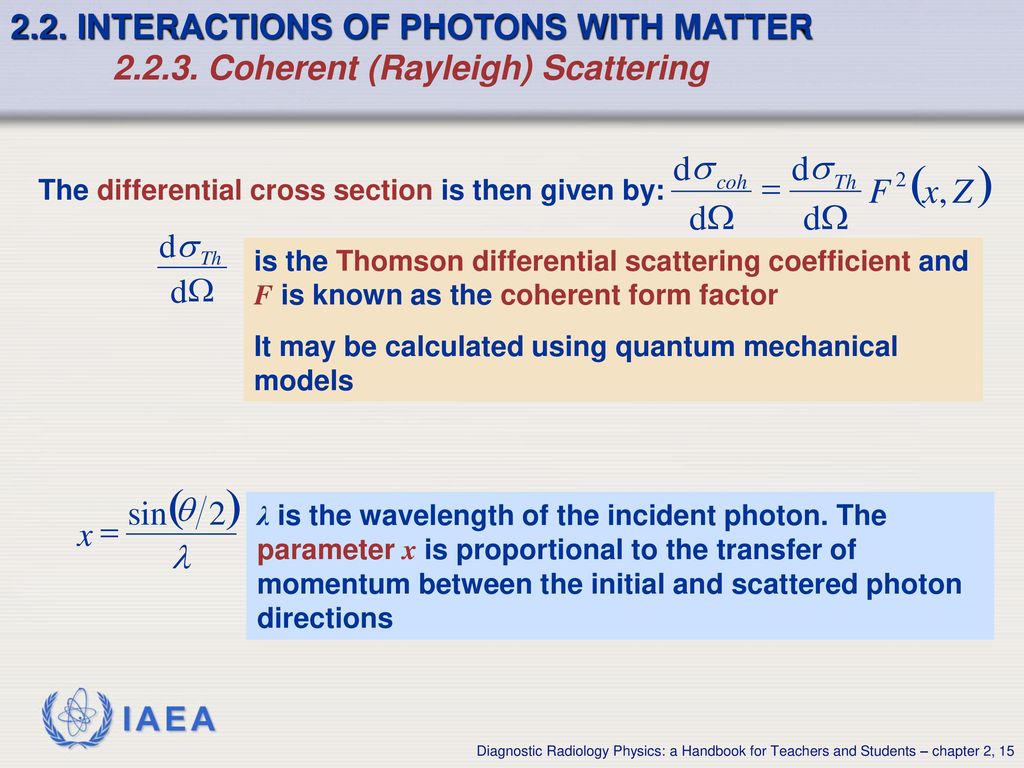 Chapter 2 Interactions Of Radiation With Matter Ppt Download Chapter 2 Interactions Of Radiation With Matter Ppt Download