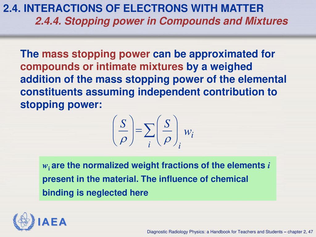 Chapter 2 Interactions Of Radiation With Matter Ppt Download