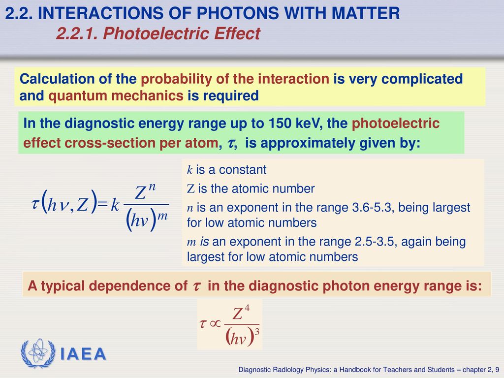 Chapter 2 Interactions Of Radiation With Matter Ppt Download Chapter 2 Interactions Of Radiation With Matter Ppt Download