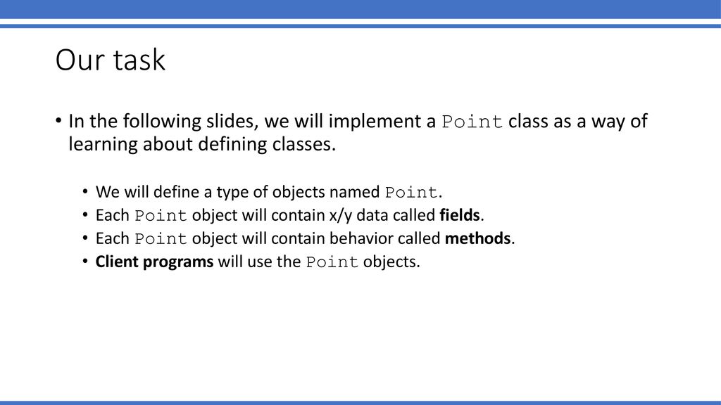 Adapted from slides by Marty Stepp and Stuart Reges - ppt download