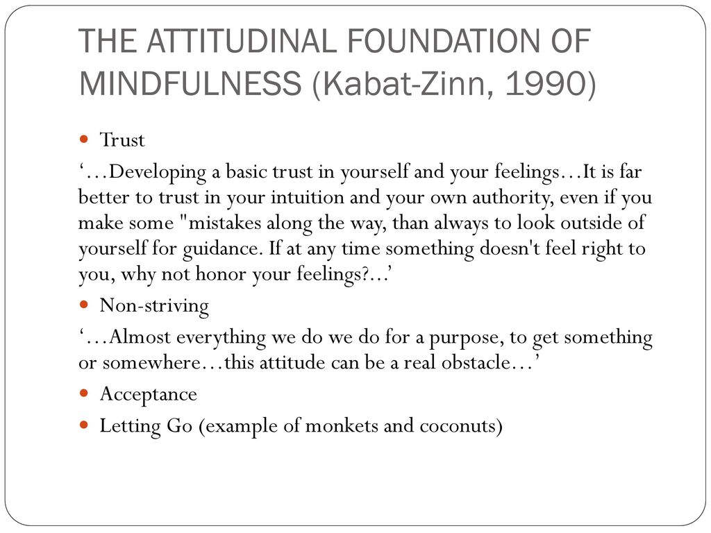 Acceptance- and mindfulness- based interventions - ppt download
