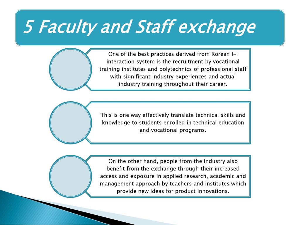 5 Faculty and Staff exchange