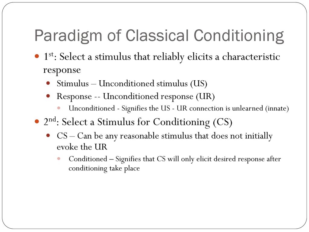 Behavioral Learning Theory - Ppt Download