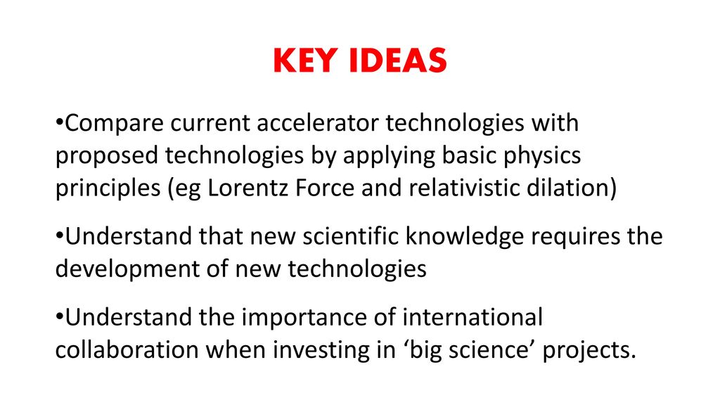 Future accelerator projects ppt download