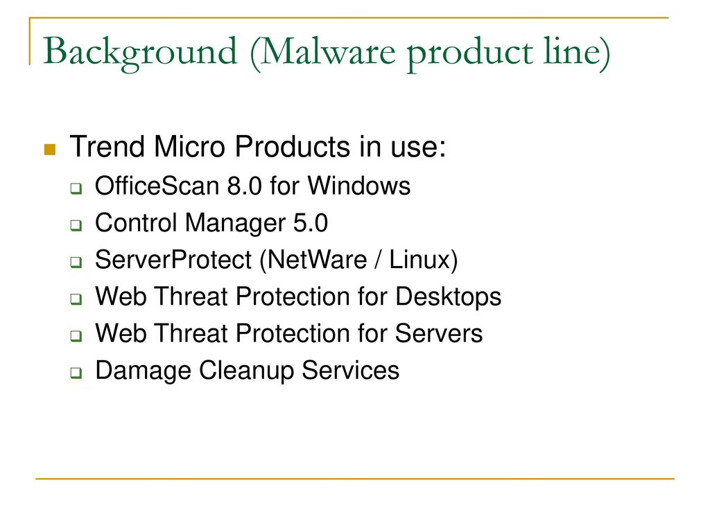 Trend Micro Control Manager Ppt Download