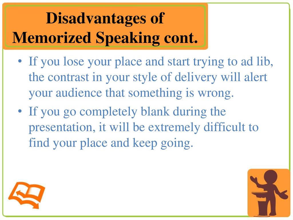 Delivering the Speech. - ppt download