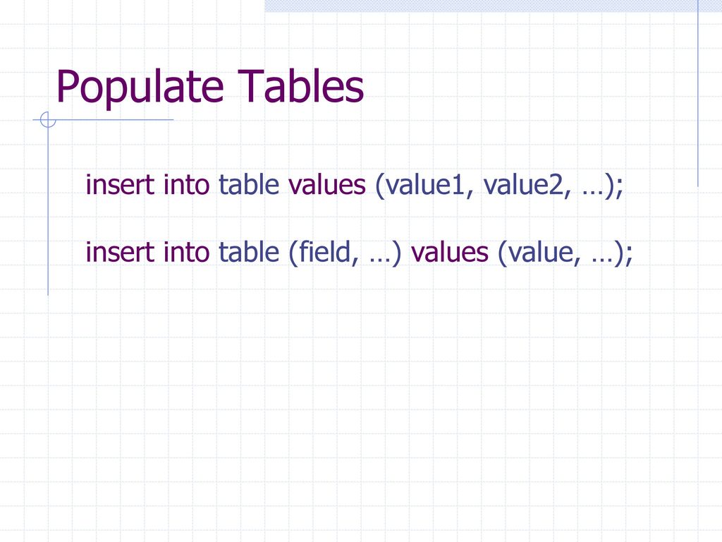 Cs320 web and internet programming sql and mysql ppt download