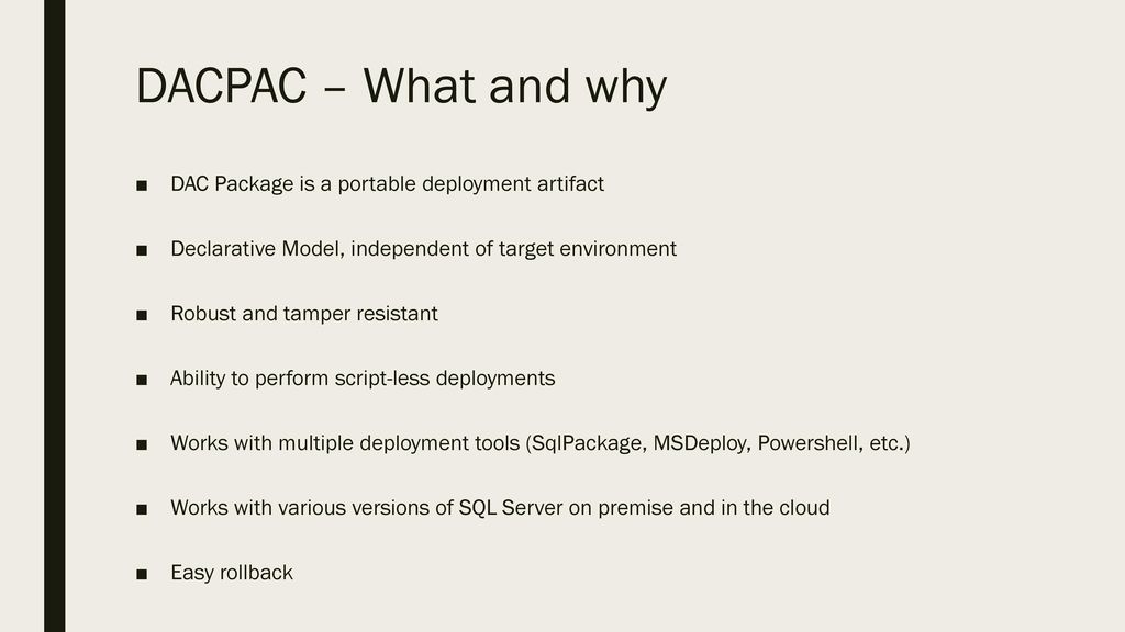 Sql server deployments ppt download