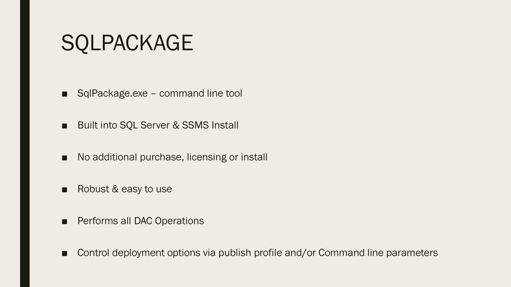 Sql server deployments ppt download