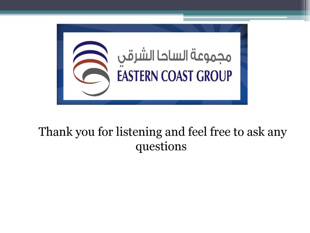 Thank you for listening and feel free to ask any questions
