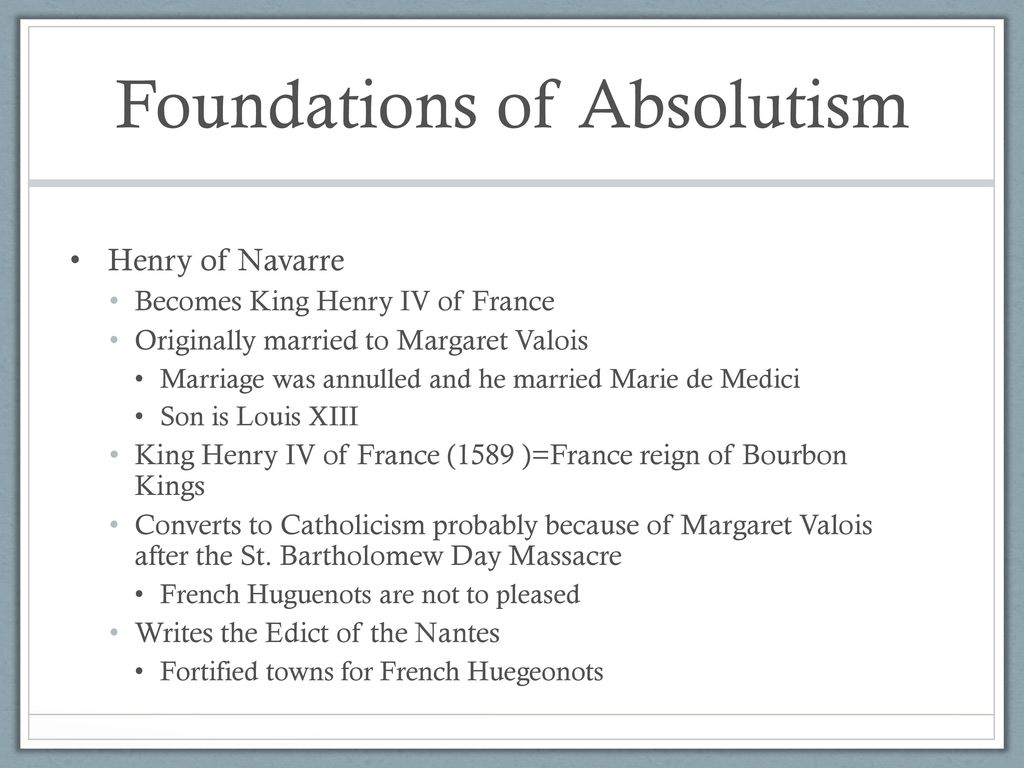 The Age of Absolutism ppt download