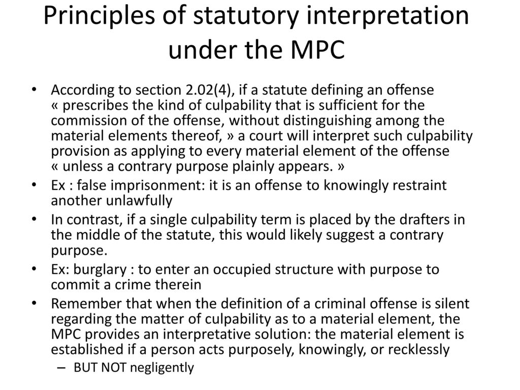 Elements of a crime Mens Rea ppt download