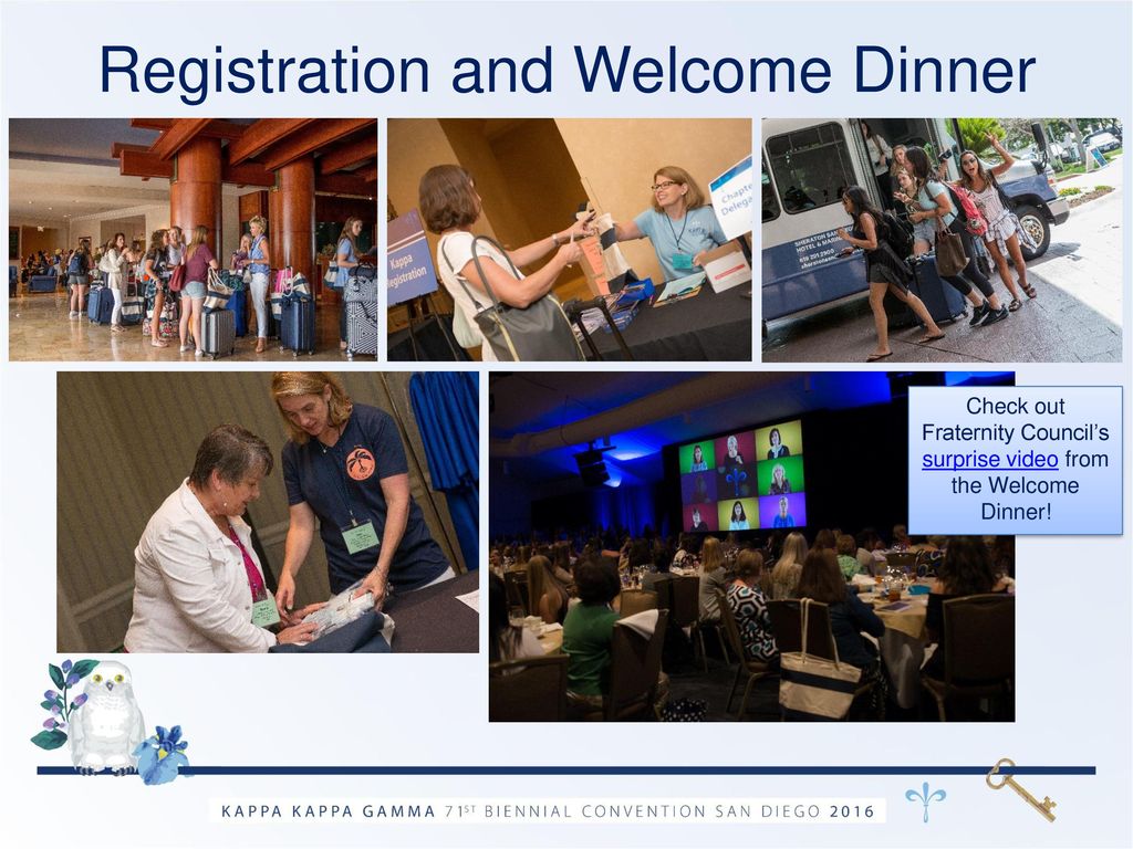 Registration and Welcome Dinner