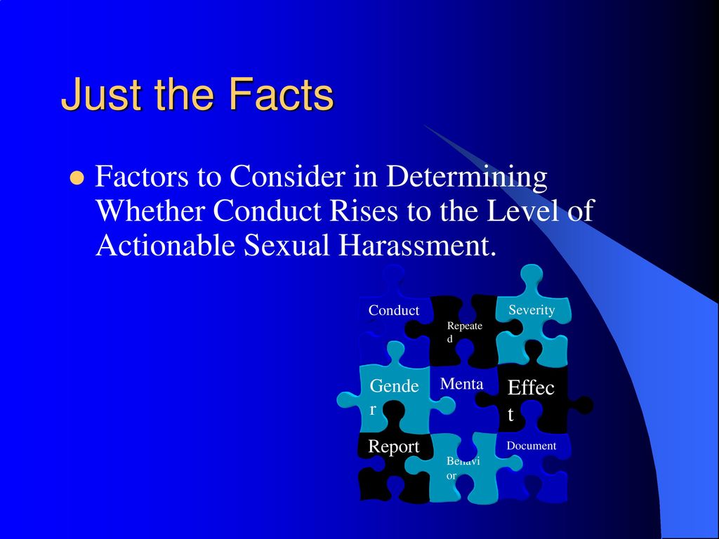 Sexual Harassment Training ppt download