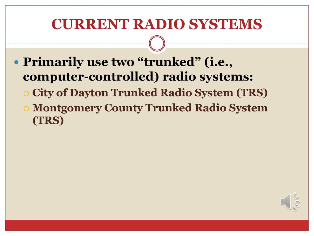Marcs Radio System Training Part 1 Transition Ppt Download