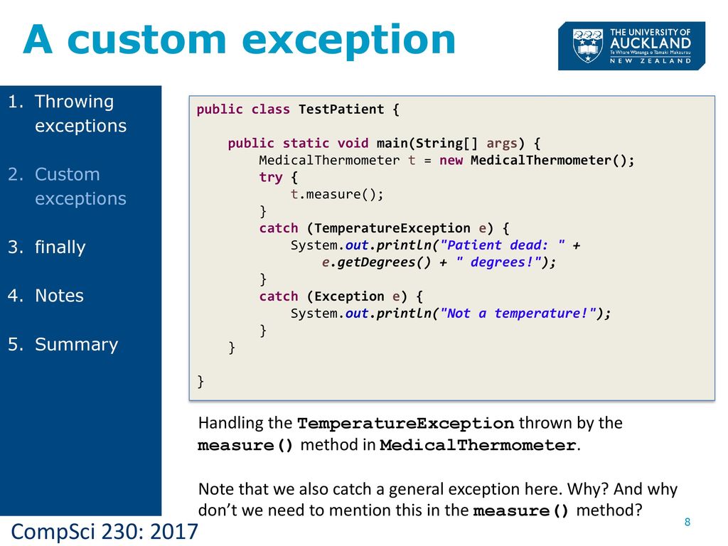 PHP Exception Create your own Custom Exception Class - Programming Dive,  exceptions php