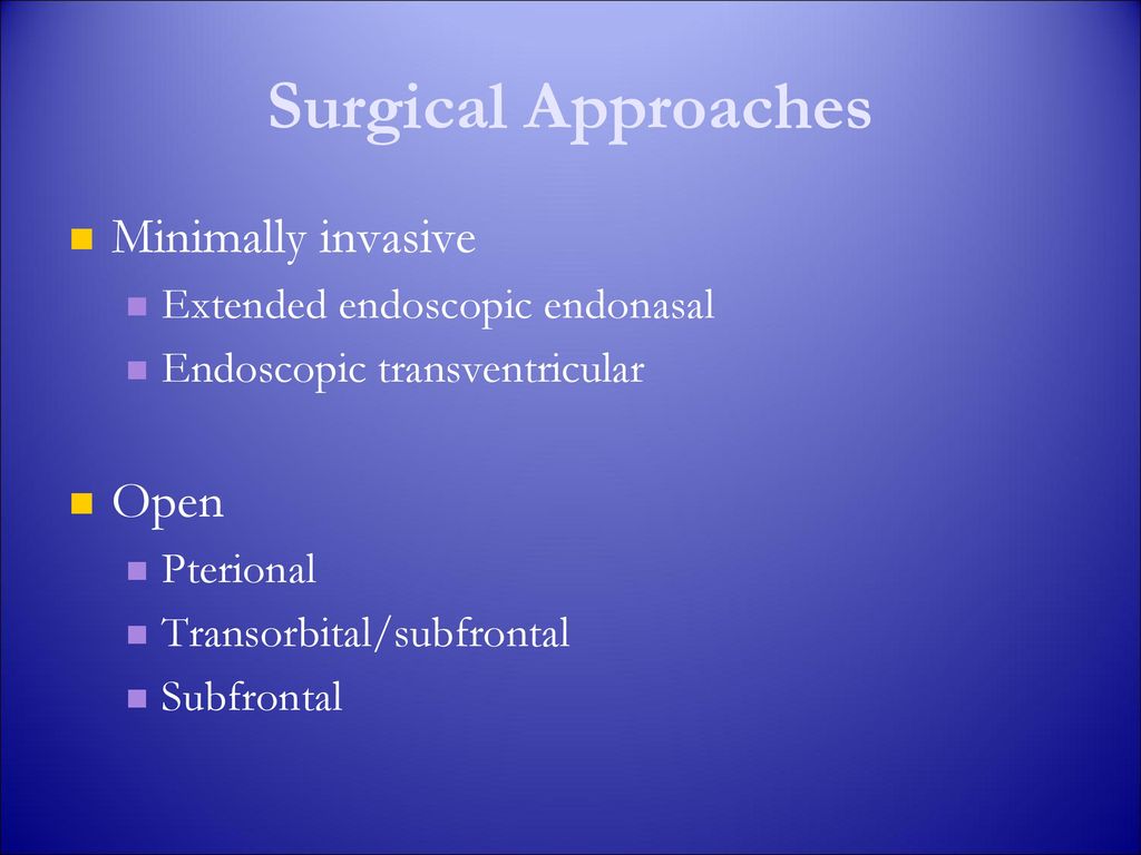 Non-Syndromic Optic Chiasm Mass in an Adult - ppt download