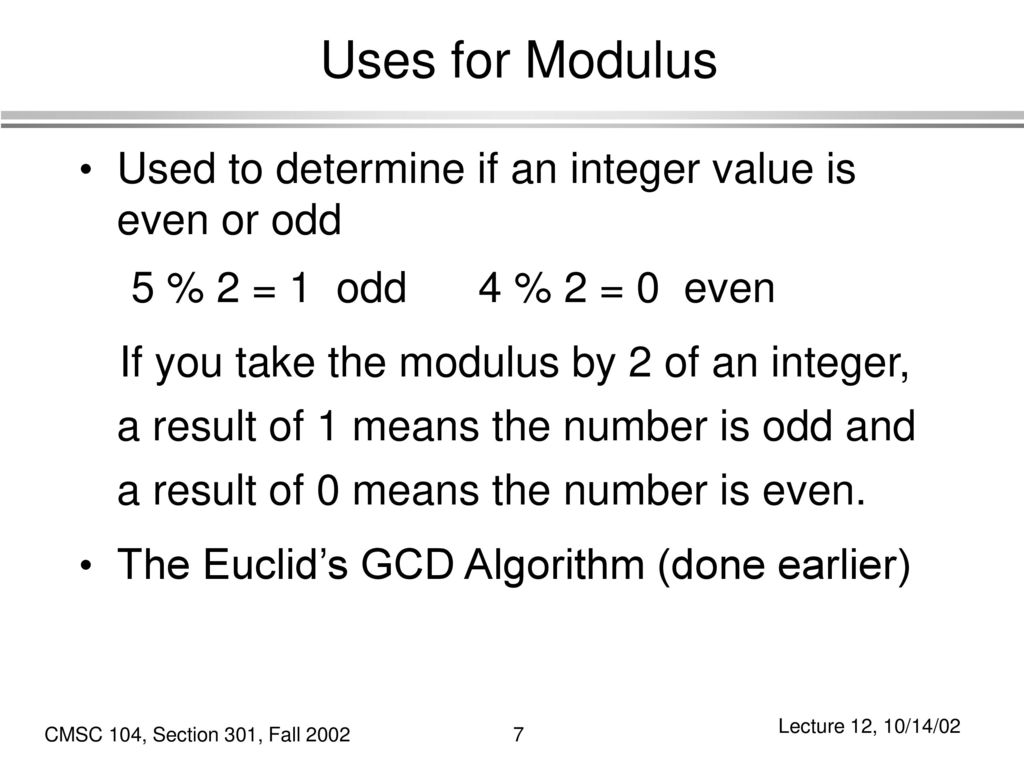 Arithmetic Operators Topics Arithmetic Operators Operator Precedence ...