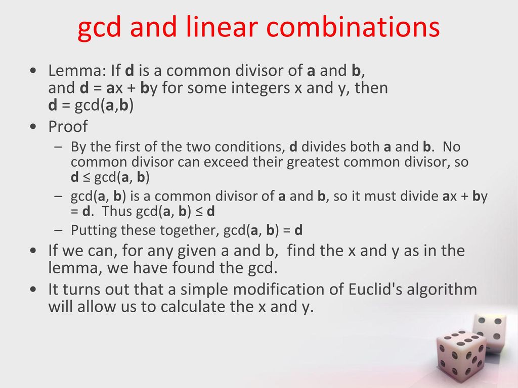 MA/CSSE 473 Day 06 Euclid's Algorithm. - ppt download