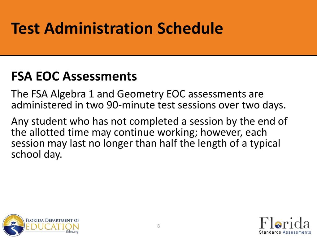 Fall/Winter 2017 Florida Standards Assessments Training Materials - Ppt ...