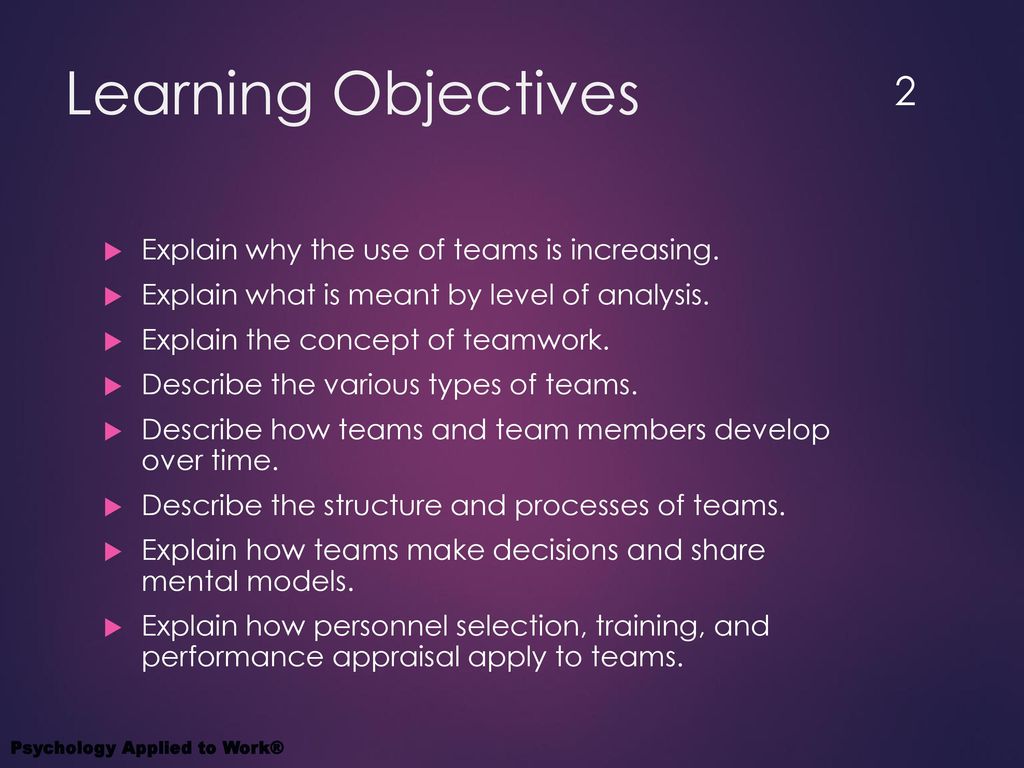 Chapter 9 Psychology Applied To Work Teams And Teamwork Ppt Download chapter-9-psychology-applied-to-work-teams-and-teamwork-ppt-download