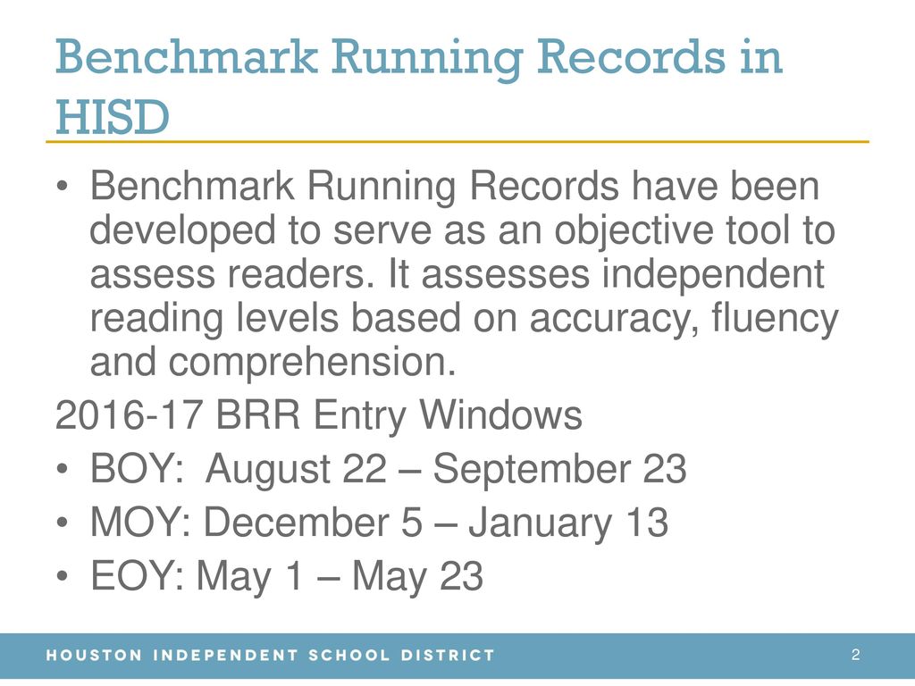 Benchmarks & Records 