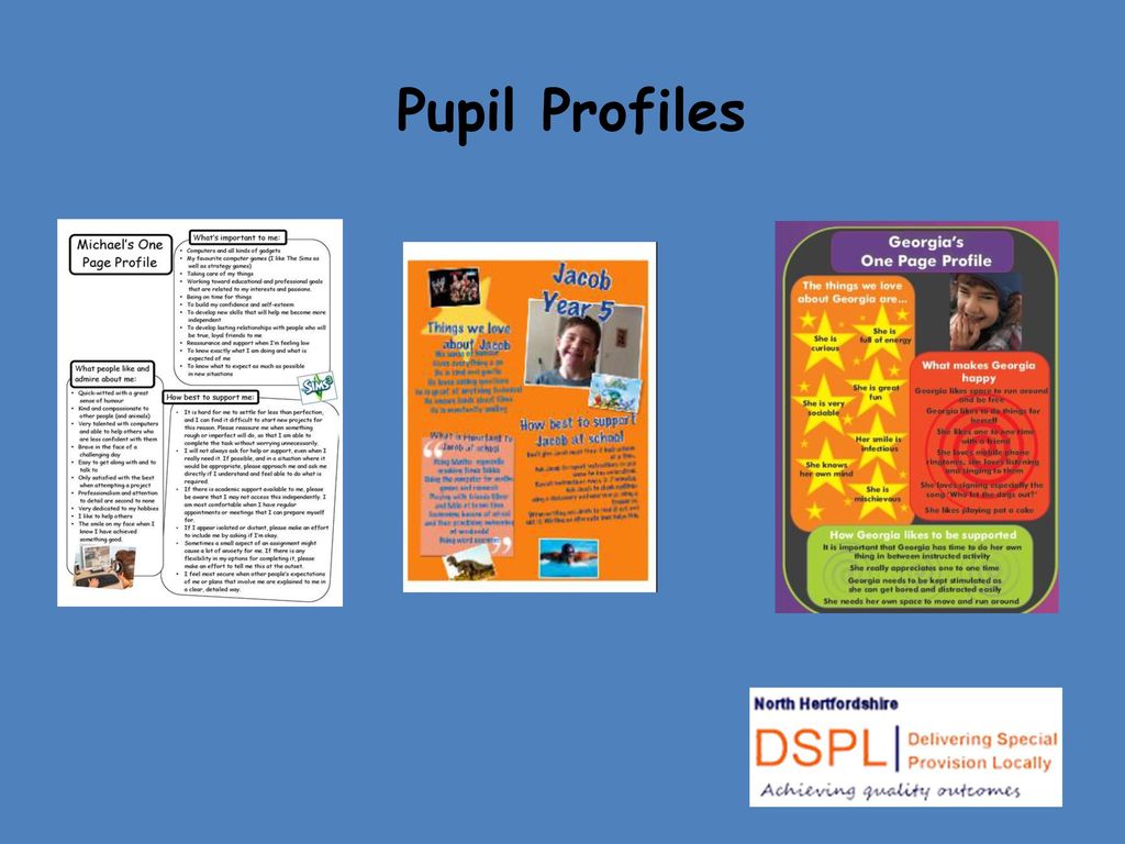Pupil Profiles