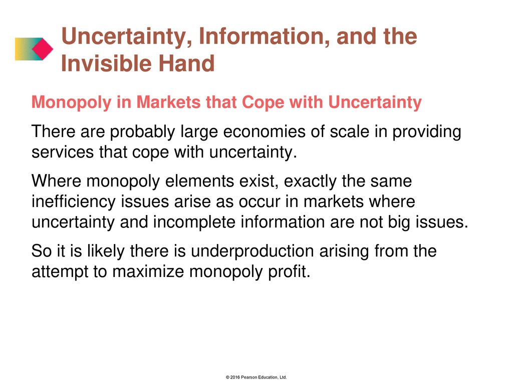 Uncertainty, Information, and the Invisible Hand