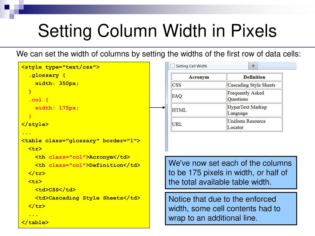 CSS Table Styling. - ppt download