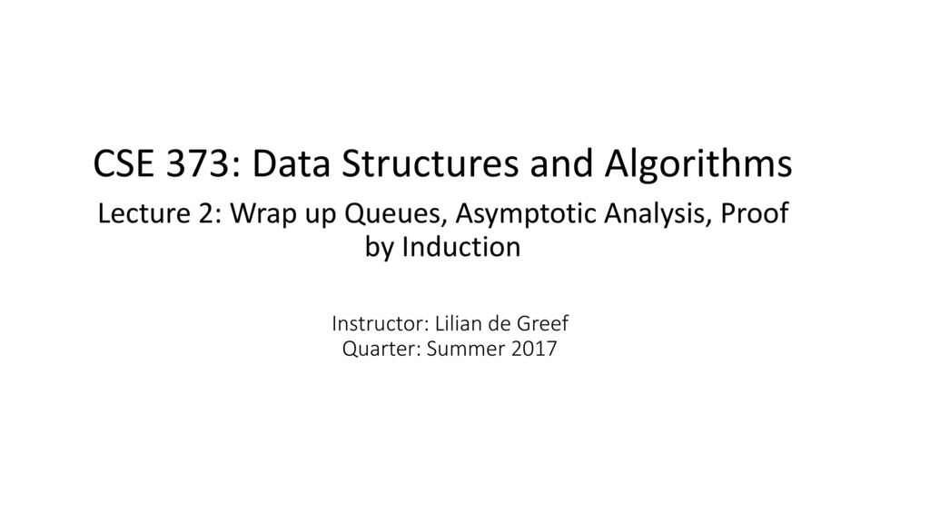 Instructor: Lilian de Greef Quarter: Summer ppt download