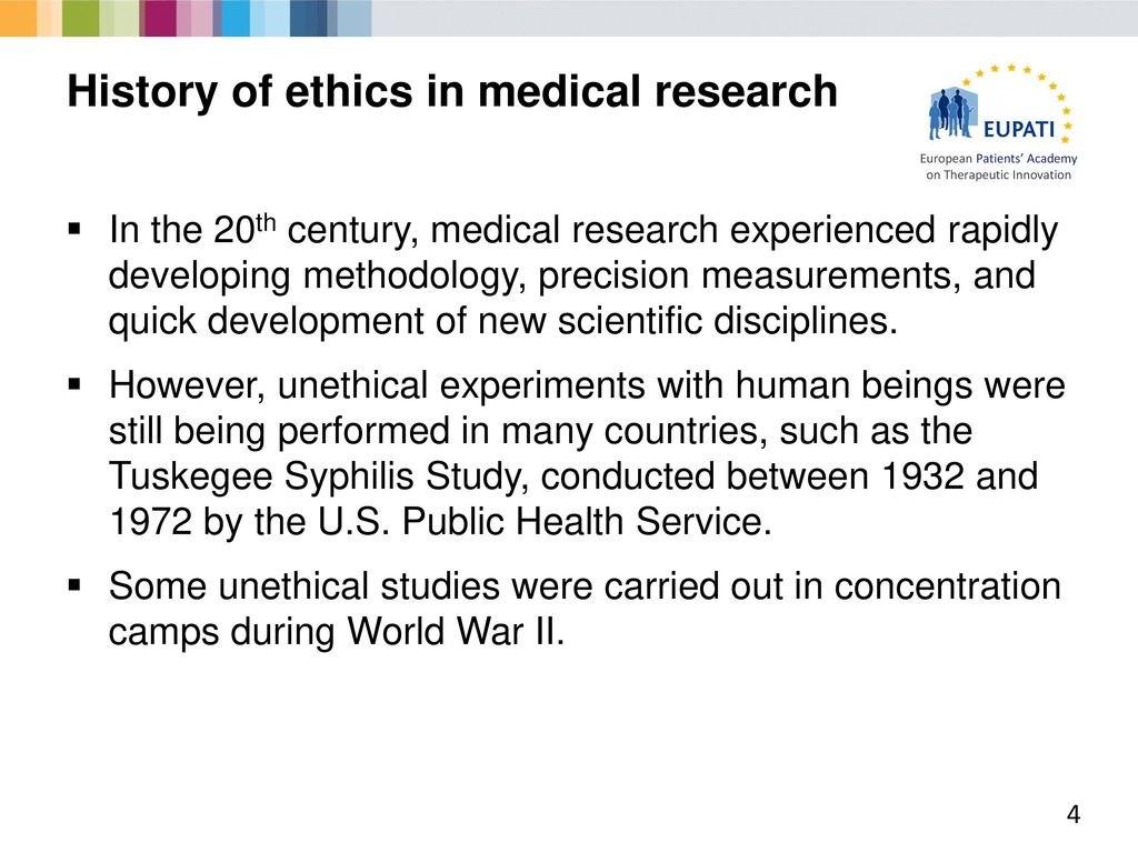 medical ethics history research
