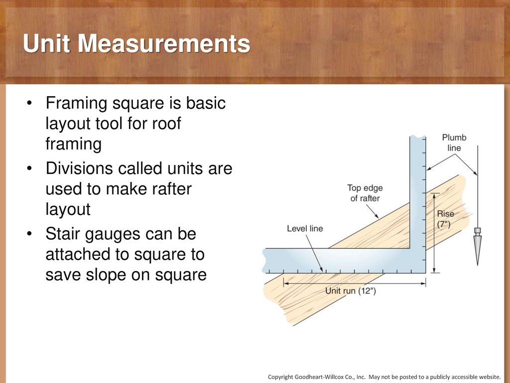 Framing Square Basics: Rafter Layout