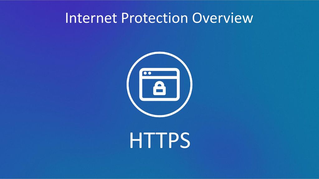 Internet Protection Overview