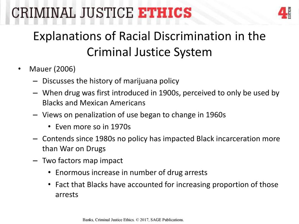 Chapter 4: Racial Discrimination in the Criminal Justice System - ppt ...