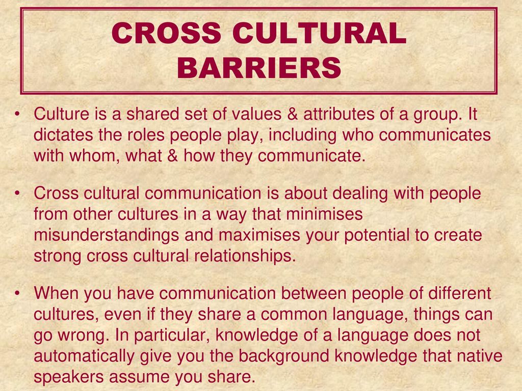 BARRIERS TO COMMUNICATION - ppt download