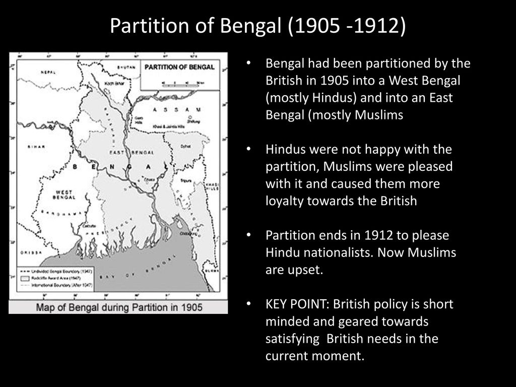 partition of bengal