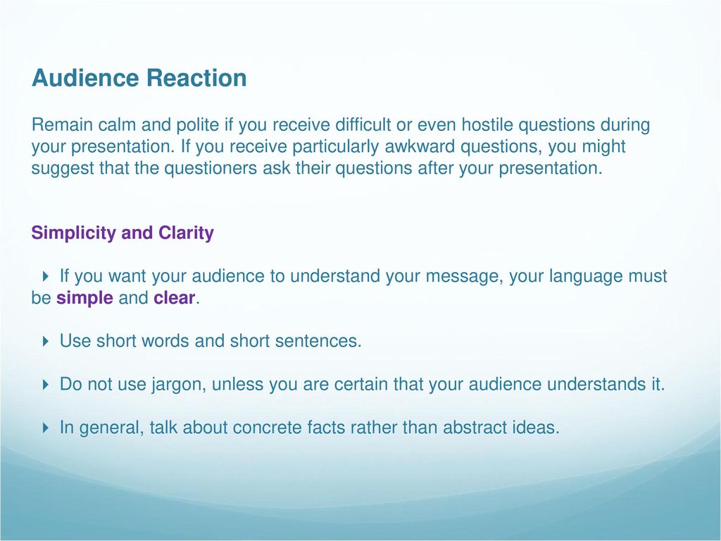 Successful Presentations In English Ppt Download