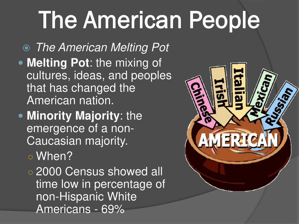 The American Melting Pot