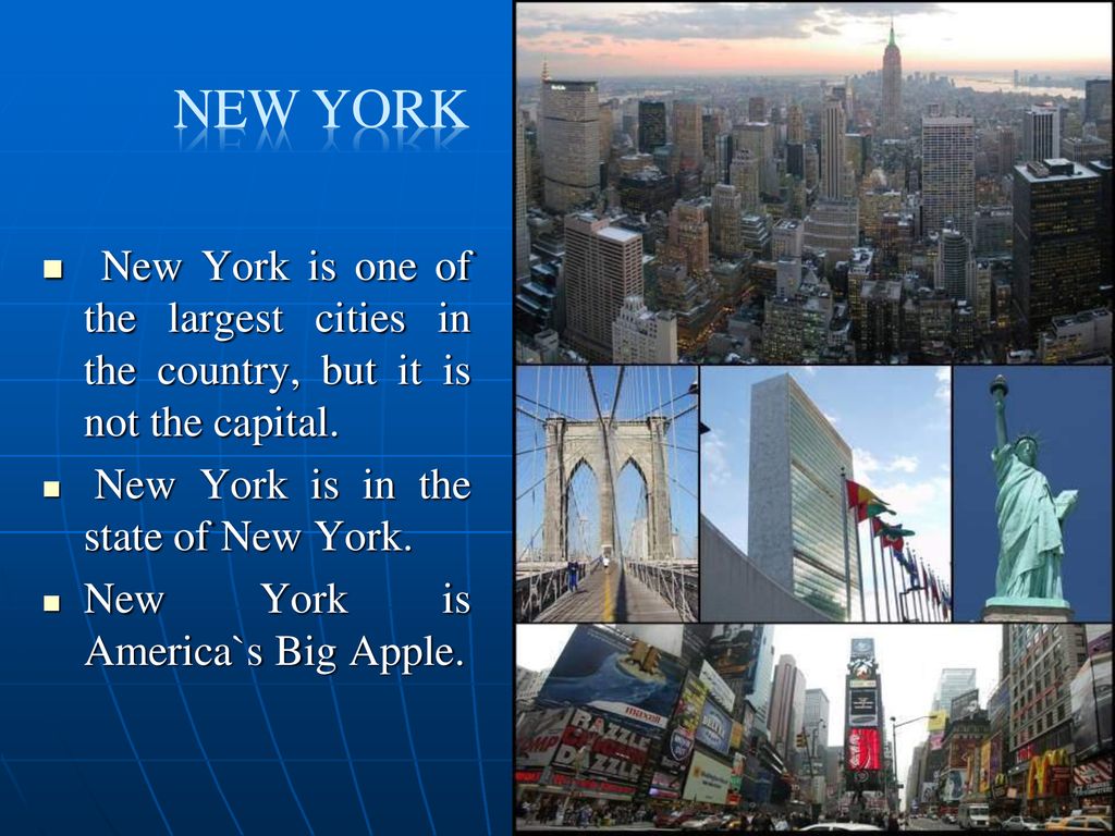 New york is a city that