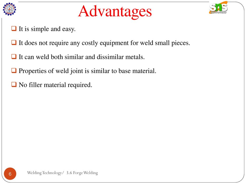 Forge Welding Welding Technology 3 6 Forge Welding Ppt Download