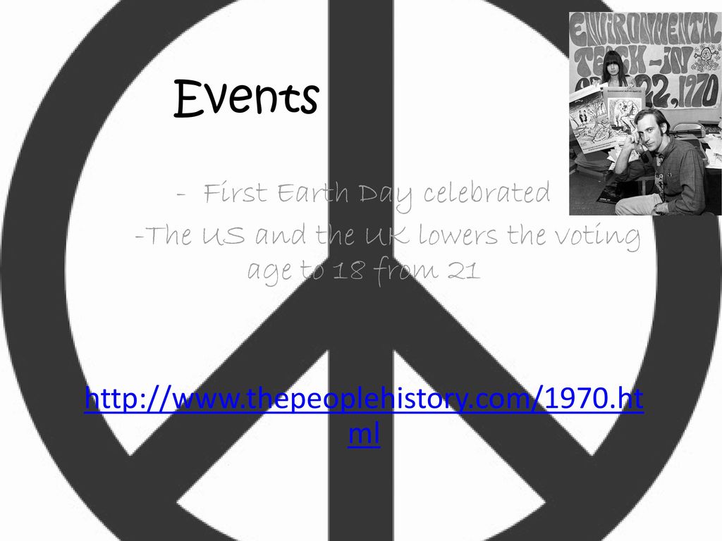 Events - First Earth Day celebrated