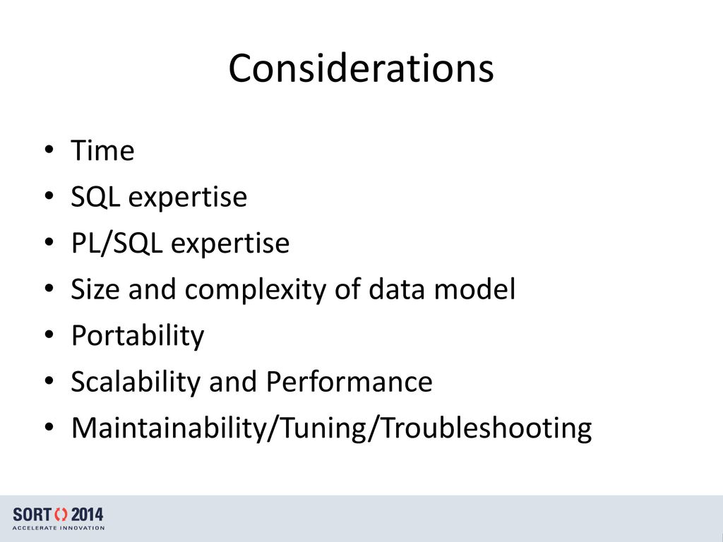 The Right Choice for the Data Layer: - ppt download