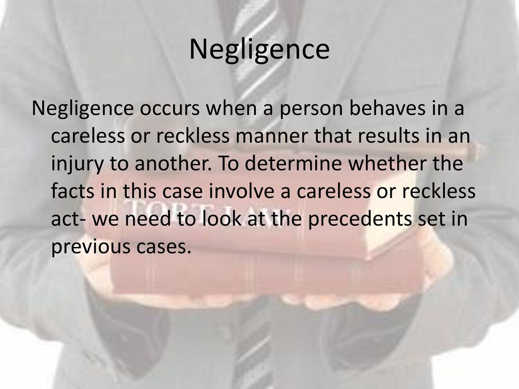 Tort law unit 2 aos 1 torts including negligence defamation and