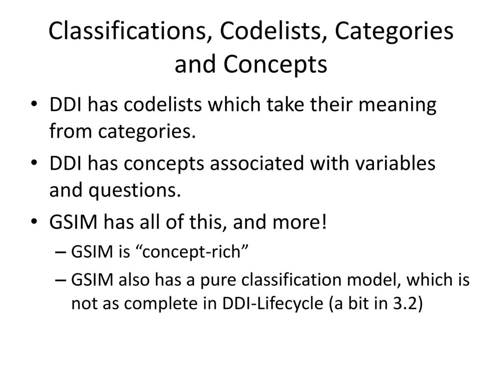 DDI and GSIM – Impacts, Context, and Future Possibilities - ppt download