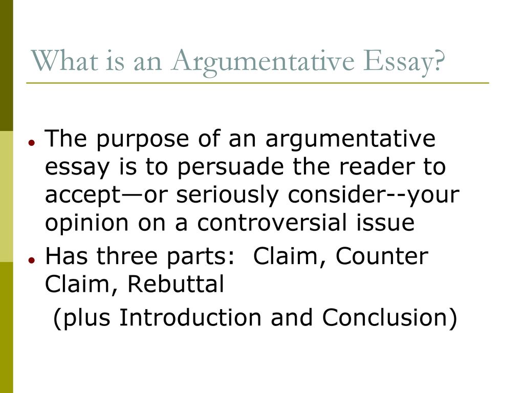 Tuesday September 13th In An Argument Essay, The Writer Takes A Stand 