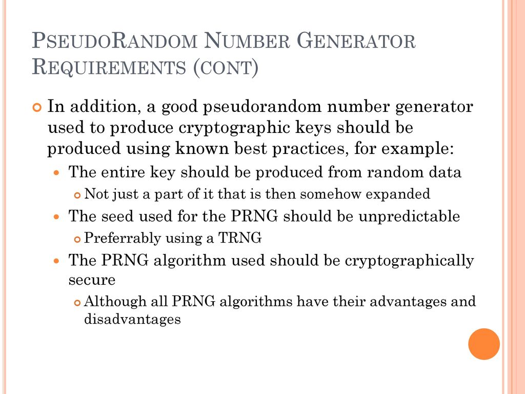 random number generator algorithm example