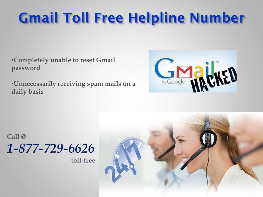 Gmail Toll Free Helpline Number