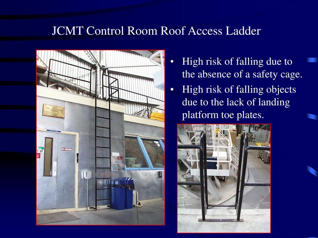 JCMT Control Room Roof Access Ladder