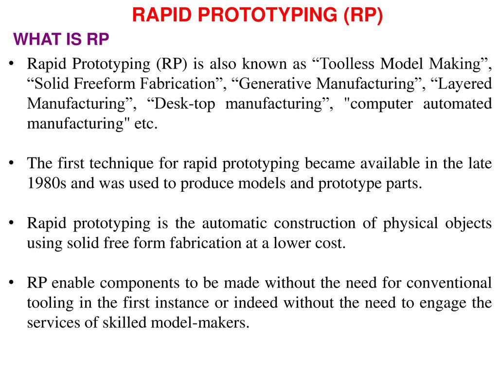 Rapid prototyping - Wikipedia